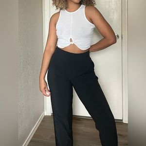 Bozzolo White Ribbed Tank